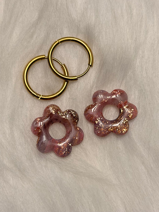 Pampilles interchangeables flora - Pièce unique