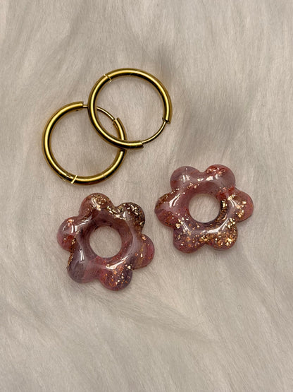 Pampilles interchangeables flora - Pièce unique