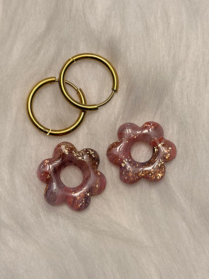 Pampilles interchangeables flora - Pièce unique