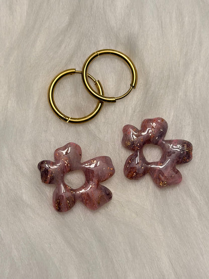 Pampilles interchangeables Aurora. Pièce unique