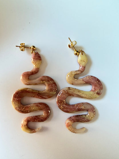 🐍 Boucles d'oreilles Serpent