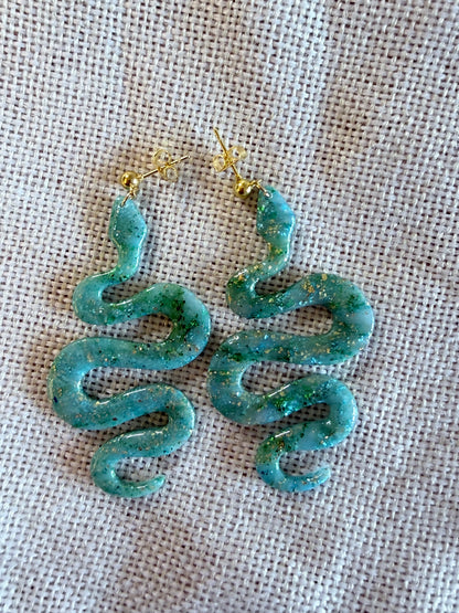 🐍 Boucles d'oreilles Serpent