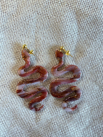 🐍 Boucles d'oreilles Serpent