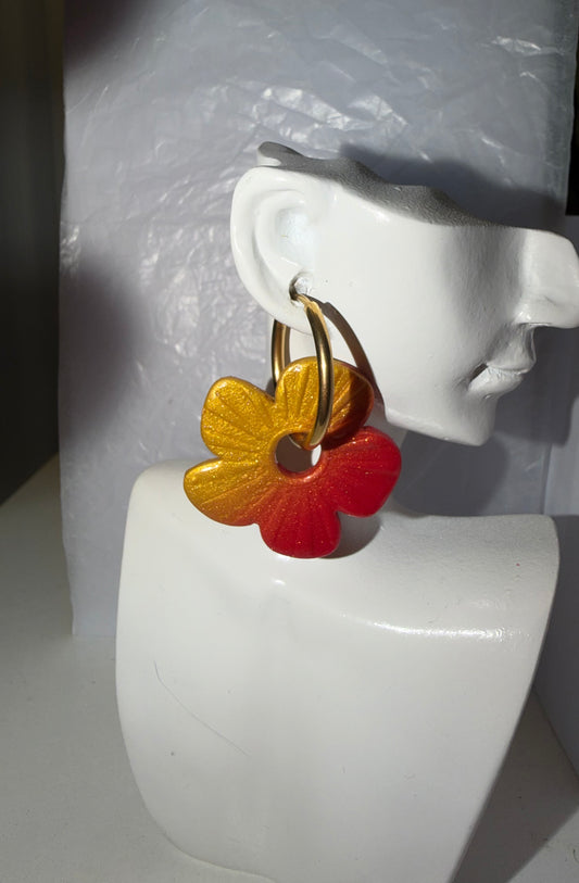 ✨ Boucles Flor Sunset – Dégradé Lumineux & Style Bohème ✨