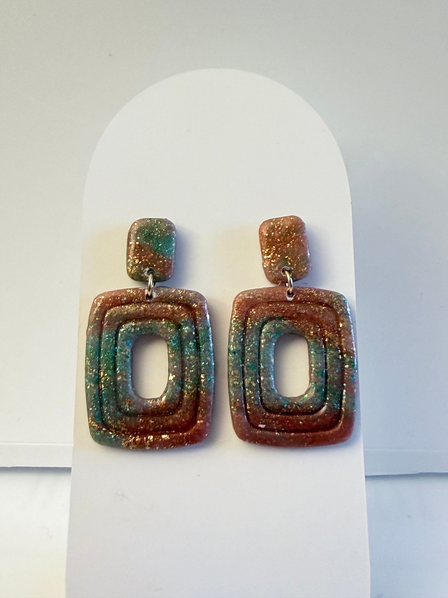 Boucles d’oreilles bohème.